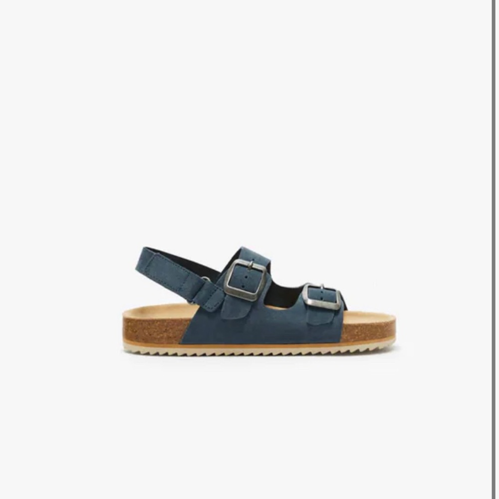 ZARA boy leather sandals with buckles and velcro